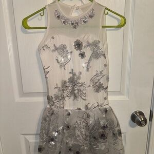 White Glittery Costume